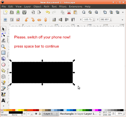 inkscape e2 i3