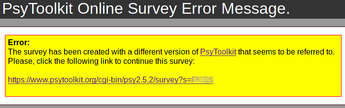 wrong survey error
